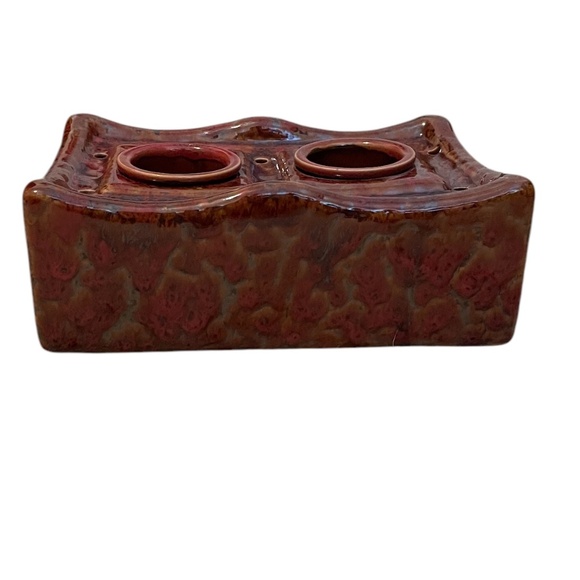Ceramic Fire-pot with‎ Two Reservoirs Snuffer,  NEW - Picture 2 of 9
